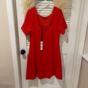 NWT KUT FROM THE CLOTH RED SKATER DRESS 12​​